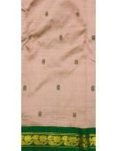 ARNI SILK HALF FINE ZARI SAREE WITH BLOUSE