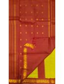 ARNI SILK HALF FINE ZARI SAREE WITH BLOUSE