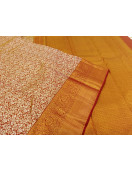 ARNI SILK HALF FINE ZARI SAREE WITH BLOUSE