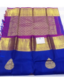 ARNI SILK HALF FINE ZARI SAREE WITH BLOUSE
