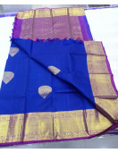 ARNI SILK HALF FINE ZARI SAREE WITH BLOUSE