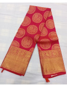 ARNI SILK HALF FINE ZARI SAREE WITH BLOUSE
