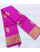 ARNI SILK HALF FINE ZARI SAREE WITH BLOUSE