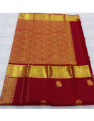 ARNI SILK HALF FINE ZARI SAREE WITH BLOUSE