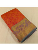 ARNI SILK HALF FINE ZARI SAREE WITH BLOUSE