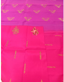 ARNI SILK HALF FINE ZARI SAREE WITH BLOUSE