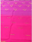 ARNI SILK HALF FINE ZARI SAREE WITH BLOUSE