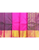 ARNI SILK HALF FINE ZARI SAREE WITH BLOUSE