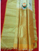 ARNI SILK HALF FINE ZARI SAREE WITH BLOUSE