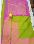 ARNI SILK HALF FINE ZARI SAREE WITH BLOUSE