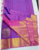 ARNI SILK HALF FINE ZARI SAREE WITH BLOUSE