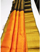 ARNI SILK HALF FINE ZARI SAREE WITH BLOUSE