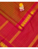 ARNI SILK HALF FINE ZARI SAREE WITH BLOUSE