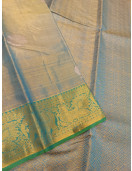 ARNI SILK HALF FINE ZARI SAREE WITH BLOUSE