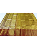ARNI SILK HALF FINE ZARI SAREE WITH BLOUSE