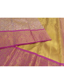 ARNI SILK HALF FINE ZARI SAREE WITH BLOUSE