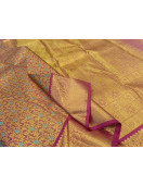ARNI SILK HALF FINE ZARI SAREE WITH BLOUSE