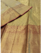 ARNI SILK HALF FINE ZARI SAREE WITH BLOUSE