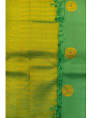 ARNI SILK HALF FINE ZARI SAREE WITH BLOUSE