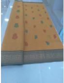 Cotton Saree Without Blouse