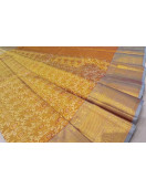 ARNI SILK HALF FINE ZARI SAREE WITH BLOUSE