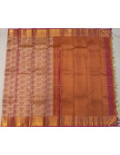 ARNI SILK HALF FINE ZARI SAREE WITH BLOUSE