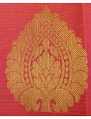 ARNI SILK HALF FINE ZARI SAREE WITH BLOUSE