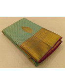 ARNI SILK HALF FINE ZARI SAREE WITH BLOUSE