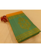 ARNI SILK HALF FINE ZARI SAREE WITH BLOUSE