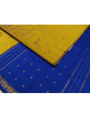 ARNI SILK HALF FINE ZARI SAREE WITH BLOUSE