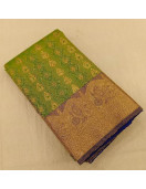 ARNI SILK HALF FINE ZARI SAREE WITH BLOUSE