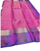 ARNI SILK HALF FINE ZARI SAREE WITH BLOUSE