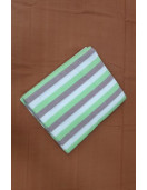 BEDSHEET STRIPE 90X108 2 PILLOW COVER
