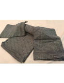 BEDSHEET ERODE JACQUARD PILLOW SET