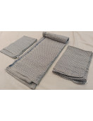 BEDSHEET ERODE JACQUARD PILLOW SET