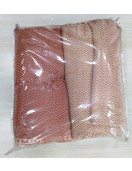 BEDSHEET ERODE JACQUARD PILLOW SET