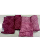 BEDSHEET ERODE JACQUARD PILLOW SET