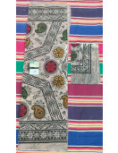 BEDSHEET MEERUT PRINTED 50X90 1 PILLOW COVER
