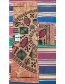 BEDSHEET MEERUT PRINTED 50X90 1 PILLOW COVER