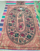 BEDSHEET MEERUT PRINTED 50X90 1 PILLOW COVER