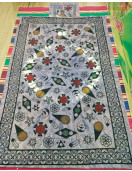 BEDSHEET MEERUT PRINTED 50X90 1 PILLOW COVER