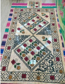 BEDSHEET MEERUT PRINTED 50X90 1 PILLOW COVER