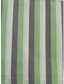 BEDSHEET STRIPE 90X108 2 PILLOW COVER