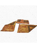 BEDSHEET MEERUT PRINTED 60X90 2 PILLOW COVER