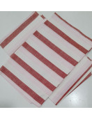 BEDSHEET STRIPE 60X90 2 PILLOW COVER