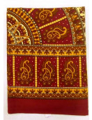 BEDSHEET JAIPUR PRINTED 60X90 2 PILLOW COVER