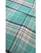 PL COTTON STRIPE CHECK SHIRTS 42 FS