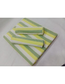 BEDSHEET STRIPE 90X108 2 PILLOW COVER