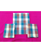 BEDSHEET PLAIN 60X90 2 PILLOW COVER