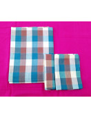BEDSHEET PLAIN 60X90 2 PILLOW COVER
